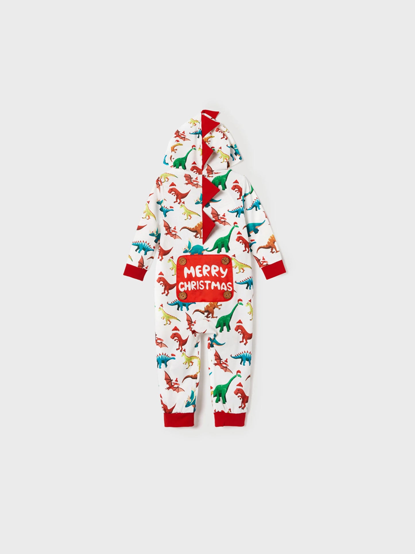 Pijamas de Natal em Família com Design 3D - PJs tipo Onesie com Meias de Natal Multicoloridas