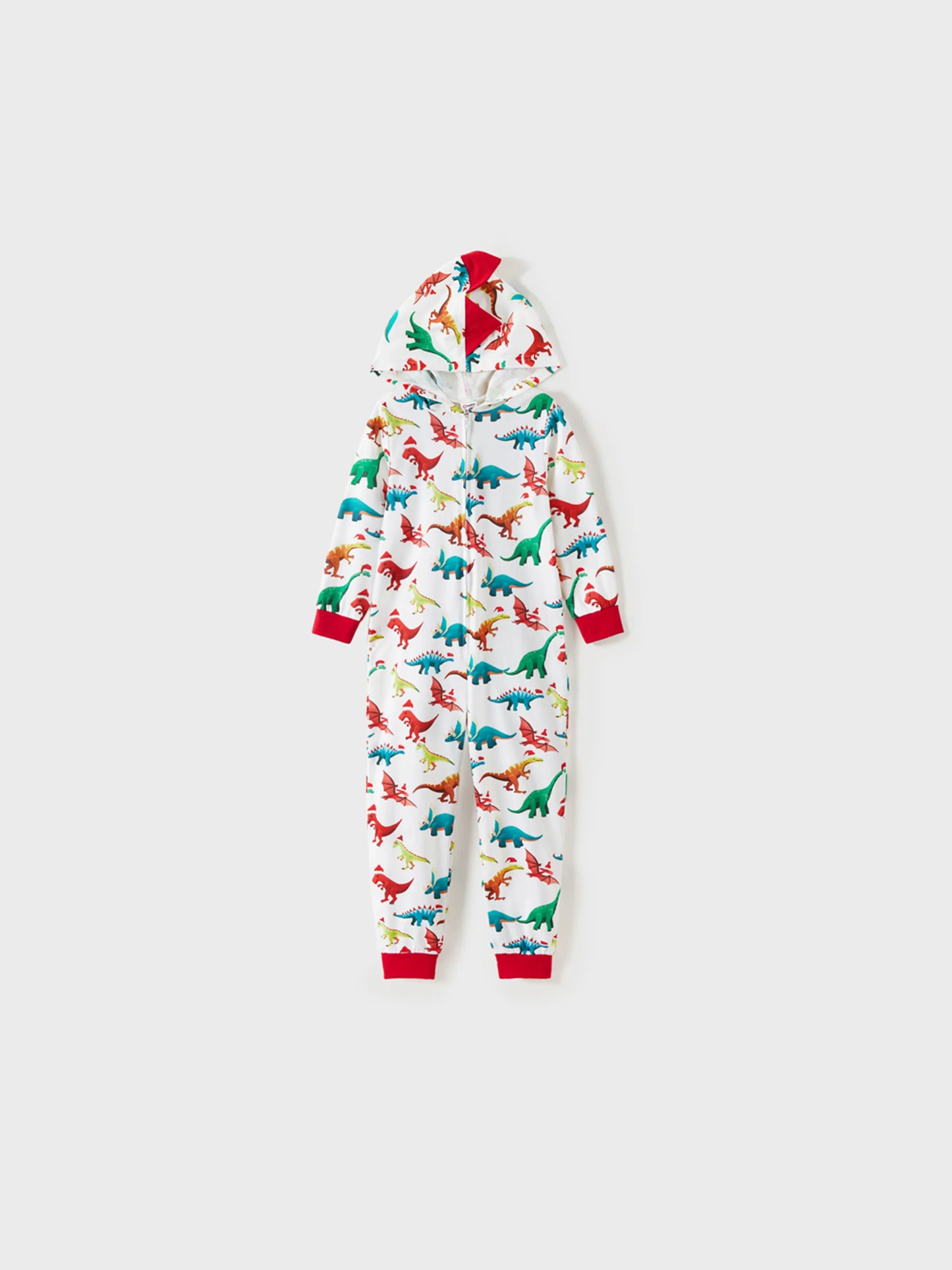 Pijamas de Natal em Família com Design 3D - PJs tipo Onesie com Meias de Natal Multicoloridas