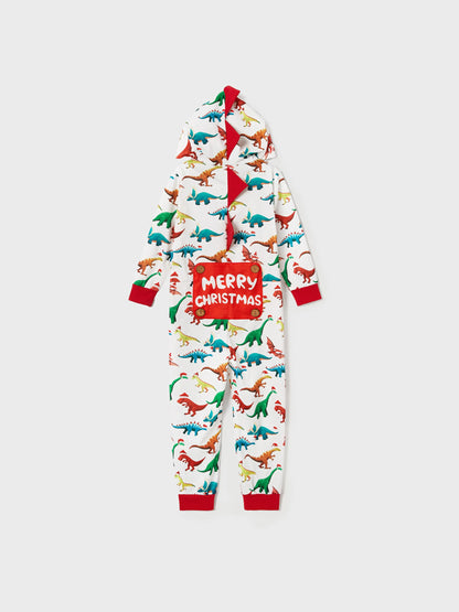 Pijamas de Natal em Família com Design 3D - PJs tipo Onesie com Meias de Natal Multicoloridas