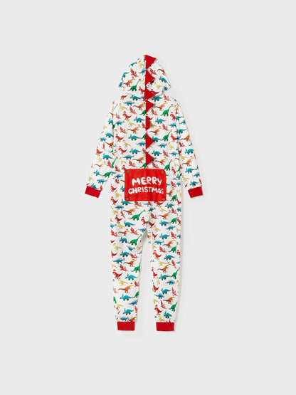 Pijamas de Natal em Família com Design 3D - PJs tipo Onesie com Meias de Natal Multicoloridas