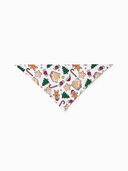 Gingerbread House Pajamas Matching Family Green Christmas PJs Sets with Christmas Socks Multi-color