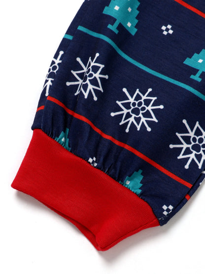 Conjuntos de Pijamas de Manga Longa com Estampado Integral da PAW Patrol para toda a família, acompanhados de Meias de Natal.