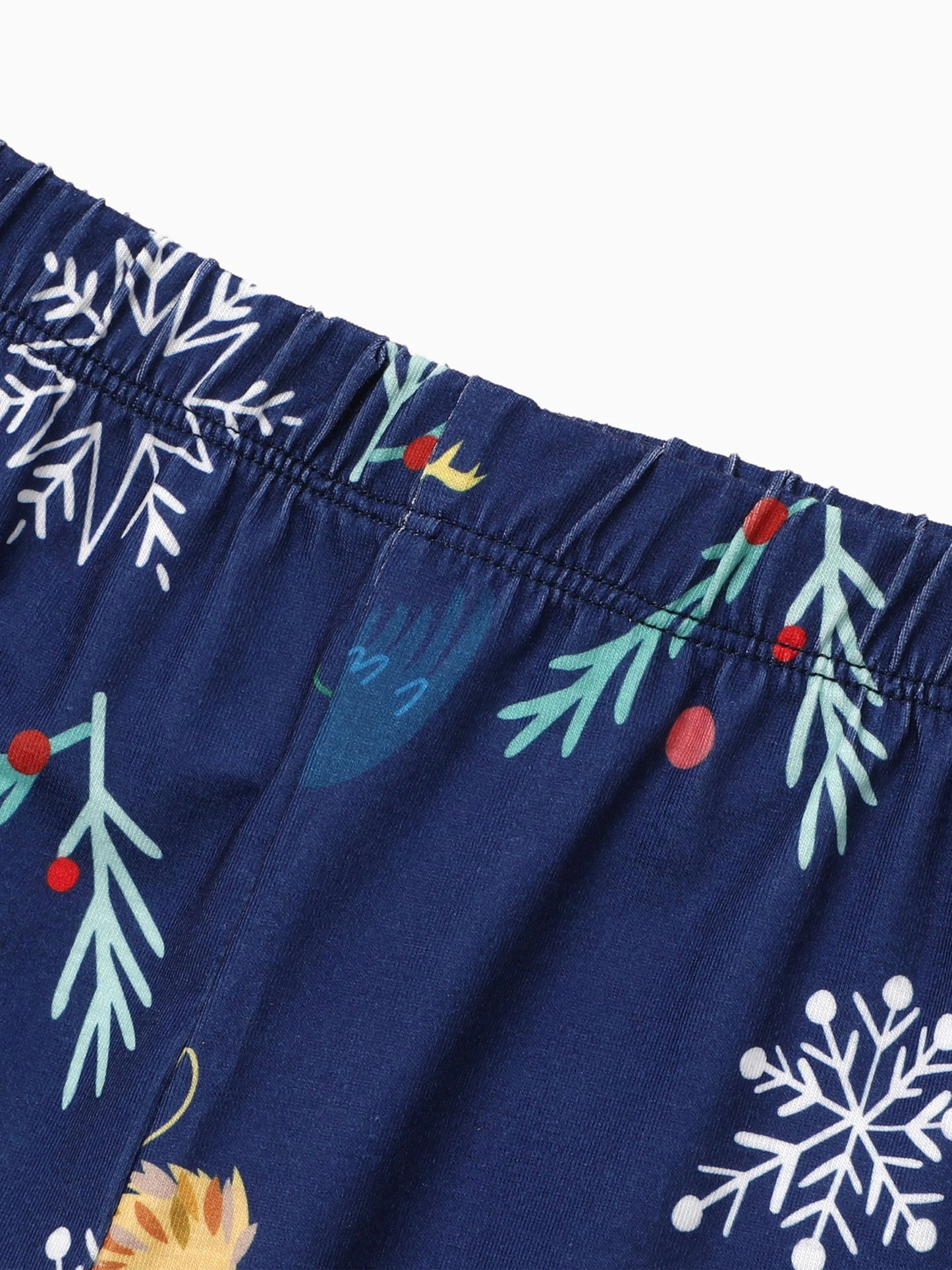 Conjuntos de Pijamas Com Uma Impressão de Hogwarts para Correspondência Familiar Harry Potter no Natal, com Meias de Natal