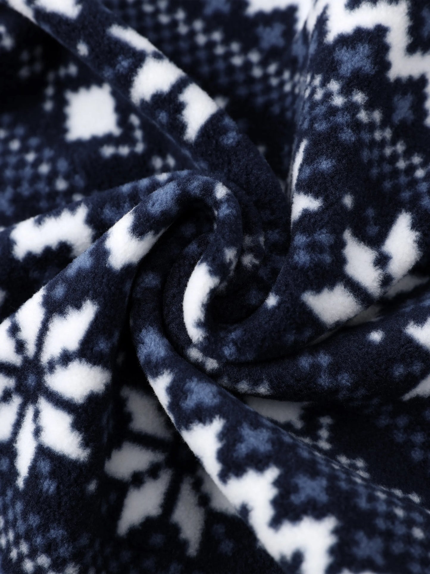 Conjunto de Pijamas de Natal em Fleece “Frosty The Snowman” com Estampa de Flocos de Neve e Meias de Natal