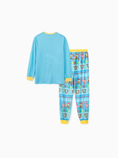 Conjuntos de Pijamas para a Família SpongeBob SquarePants com Meias de Natal