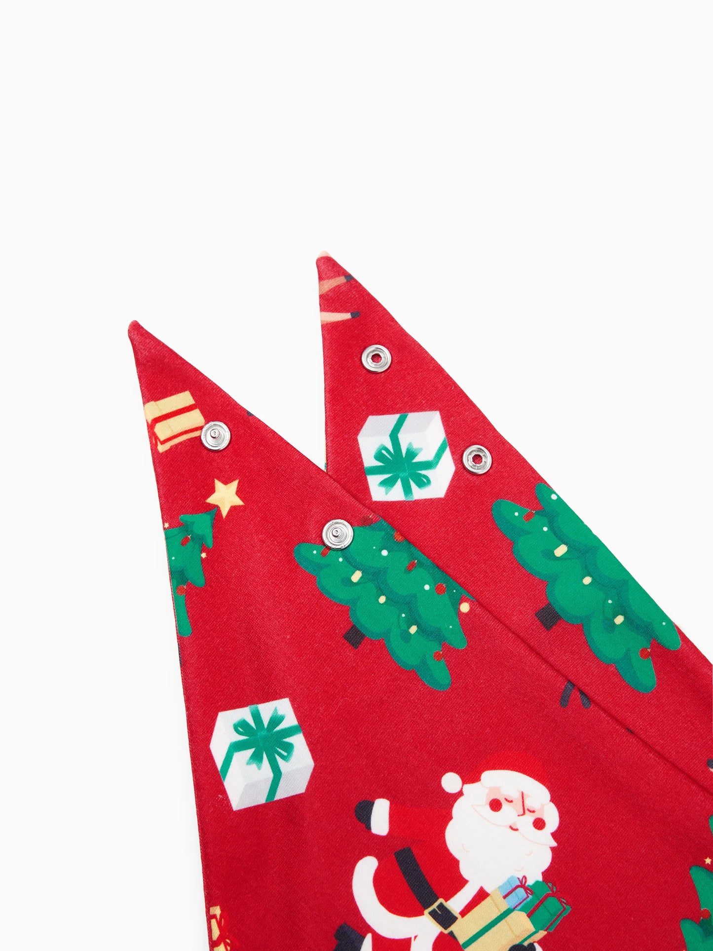 Christmas Family Pajamas Sets 3D Reindeer Hooded Allover Print Onesies with Christmas Socks Red-2