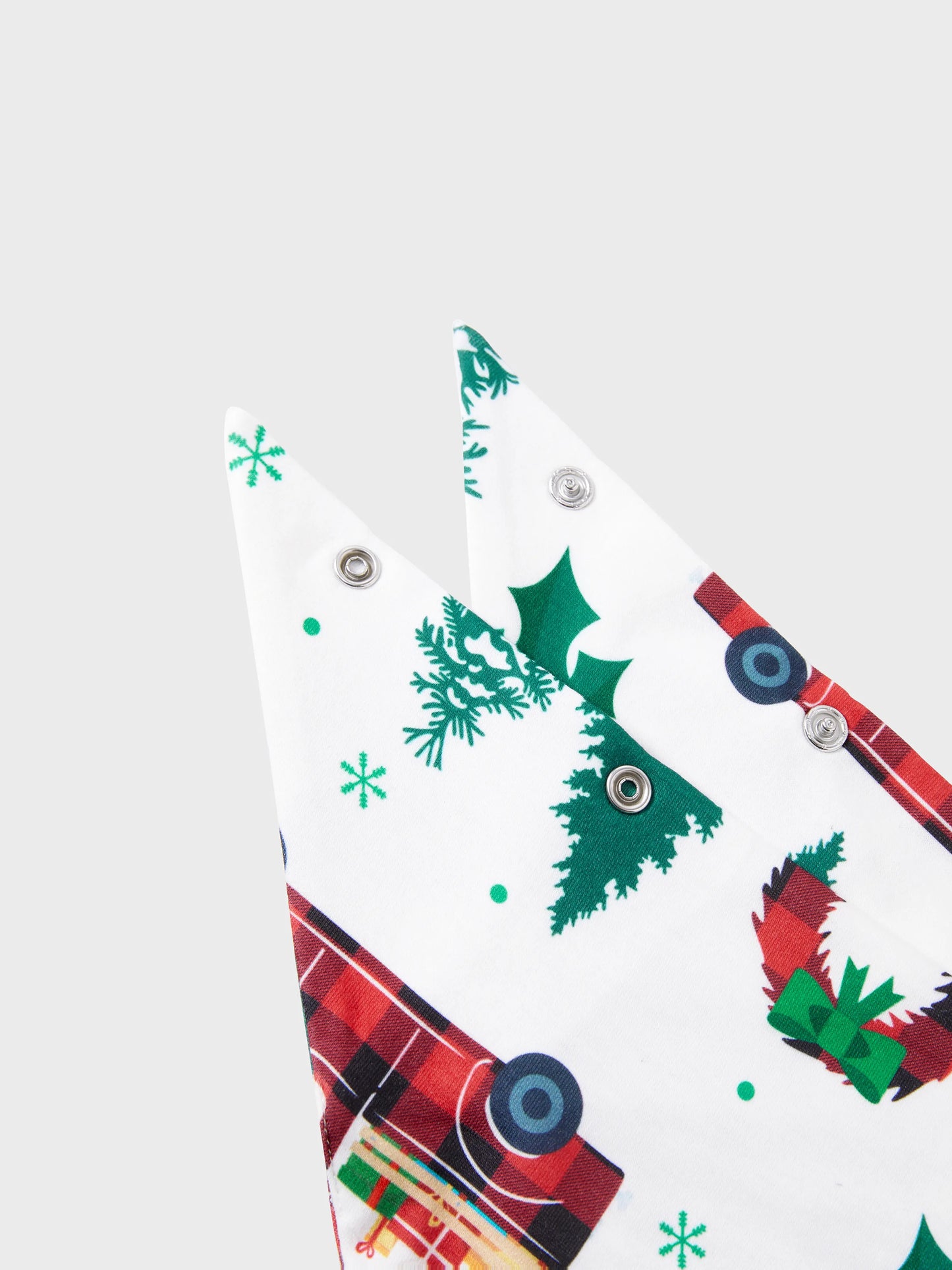 Conjunto de Pijamas de Manga Longa com Estampado de Árvores de Natal e Carros, Coordenados para a Família, com Meias de Natal em Várias Cores