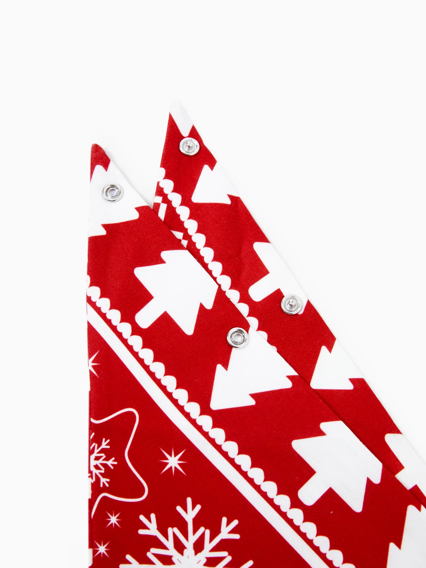 Christmas Matching Family Pajamas Set Gingerbread and Christmas Tree Print Red PJS with Christmas Socks Red