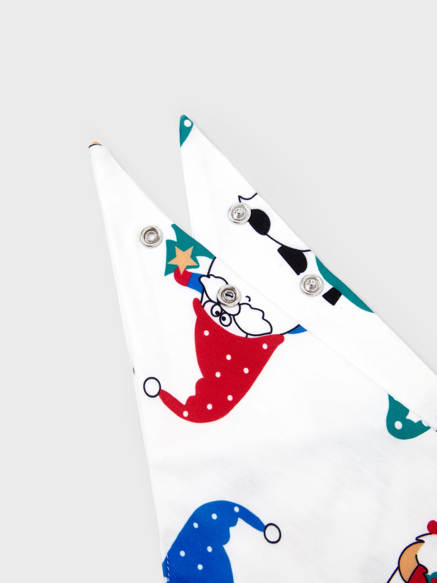 Christmas Matching Family Pajamas Set Christmas Gnome Print PJS with Christmas Socks Red