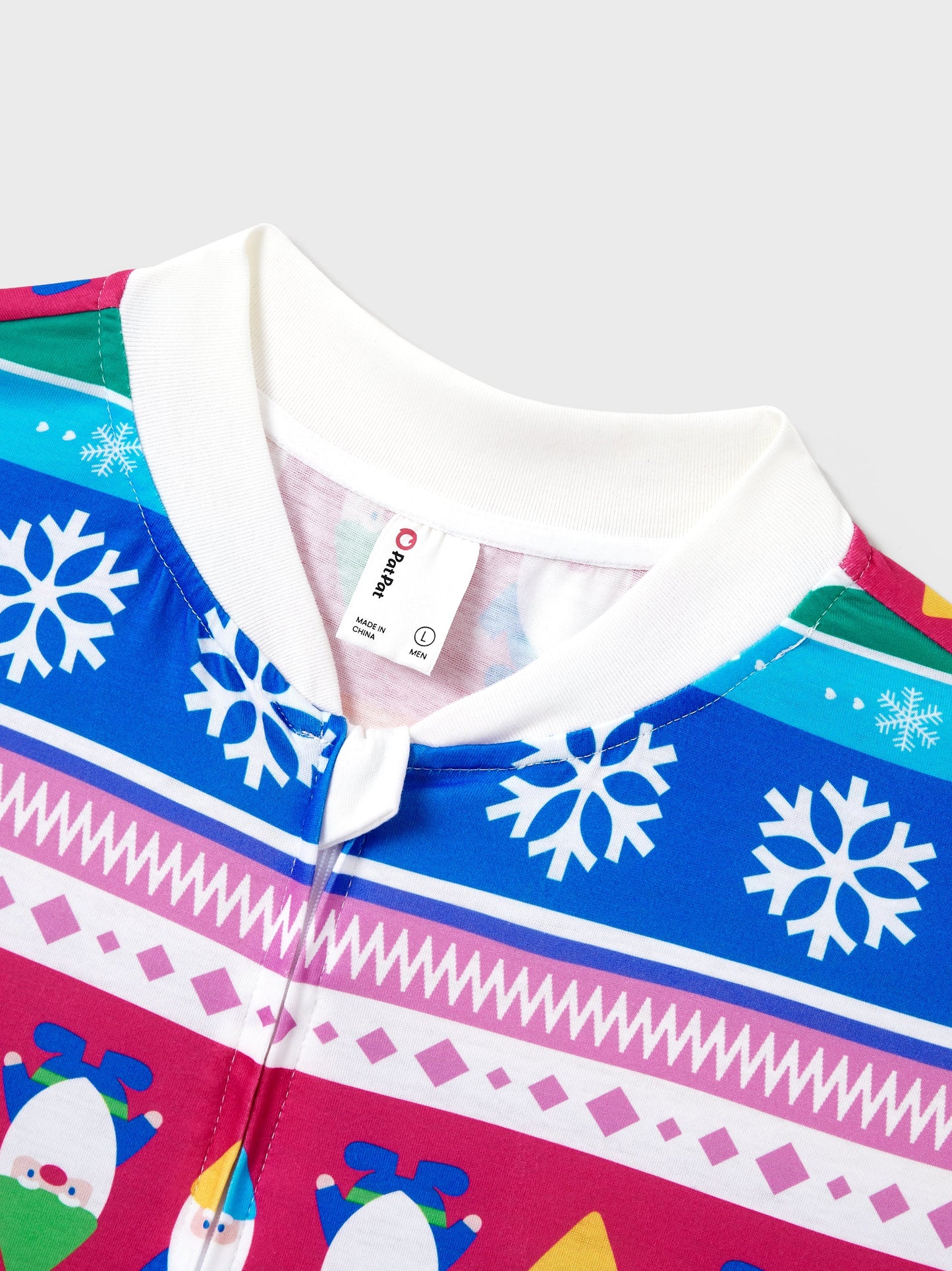 Christmas Matching Family Pajamas Set Christmas Gnome Striped PJS with Christmas Socks Multi-color