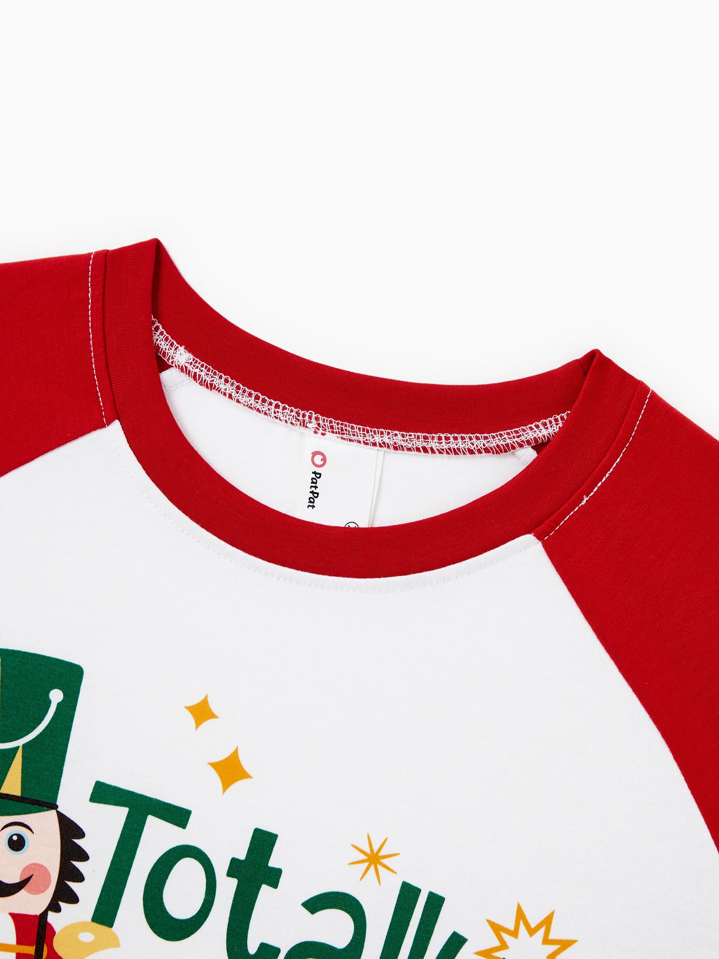 Christmas Matching Family Pajamas Set Nutcracker Print PJS with Christmas Socks Red