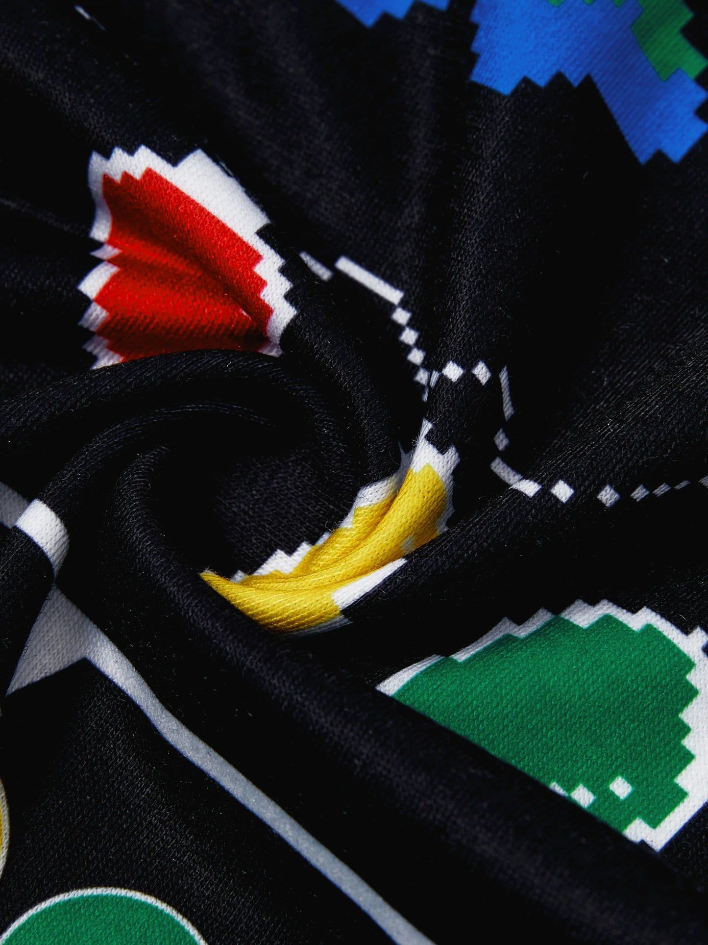 Christmas Onesies Matching Family Pajamas Set Christmas Tree Print PJS with Christmas Socks Black