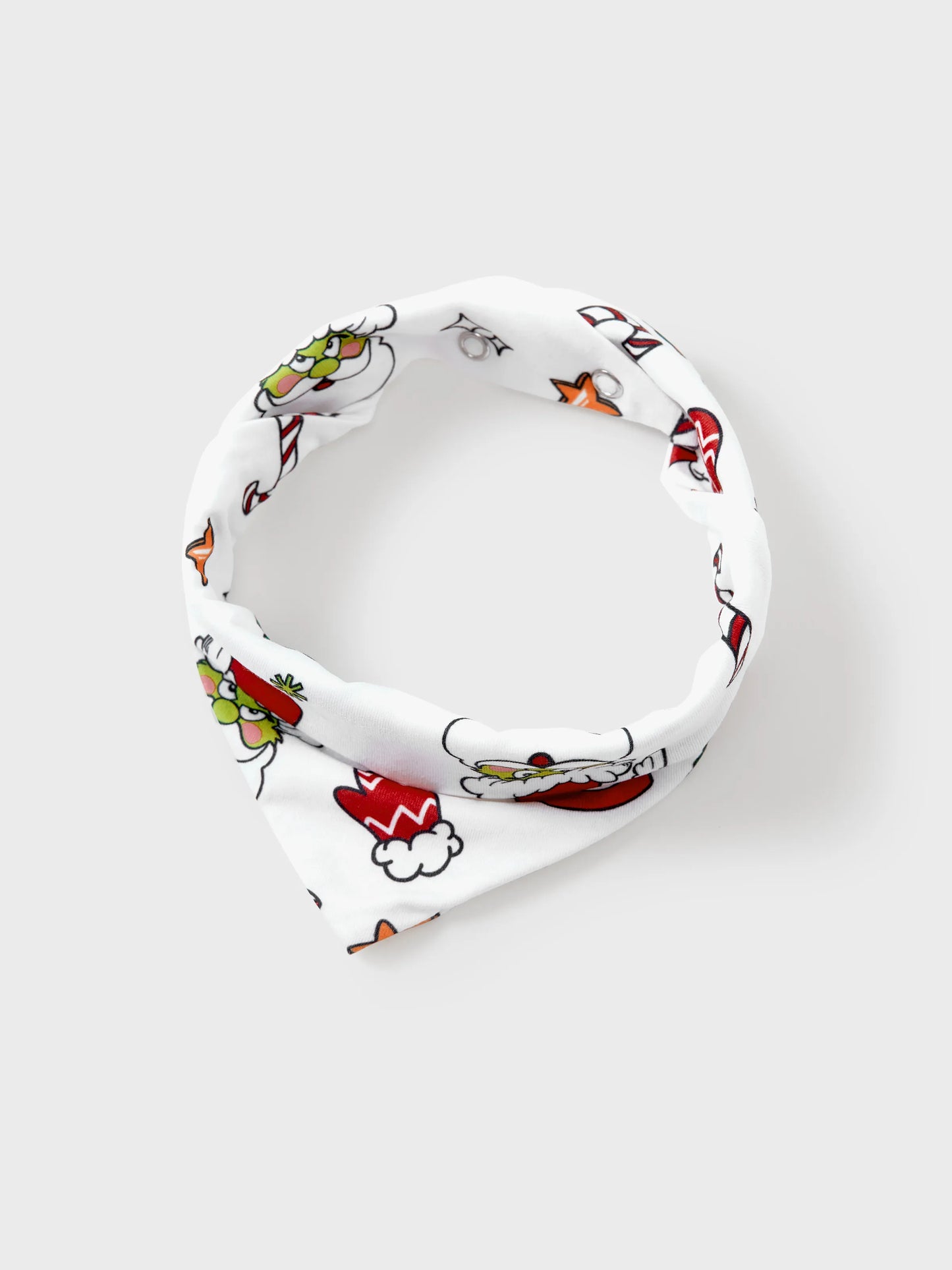 Christmas Matching Family Pajamas Set Christmas Grinch-themed Print PJS with Christmas Socks Red