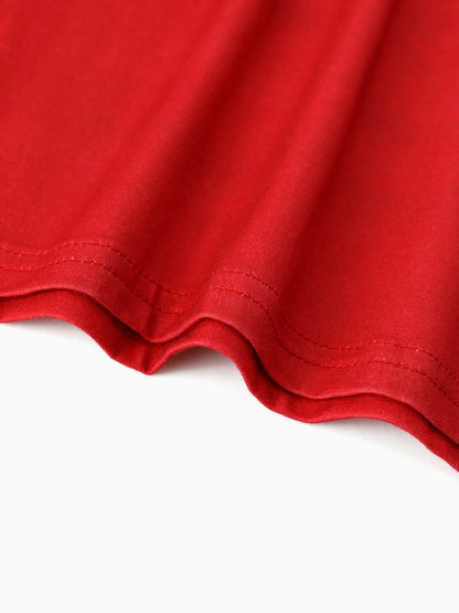 SpongeBob SquarePants Christmas Matching Family Striped Pajamas Set with Christmas Socks Red