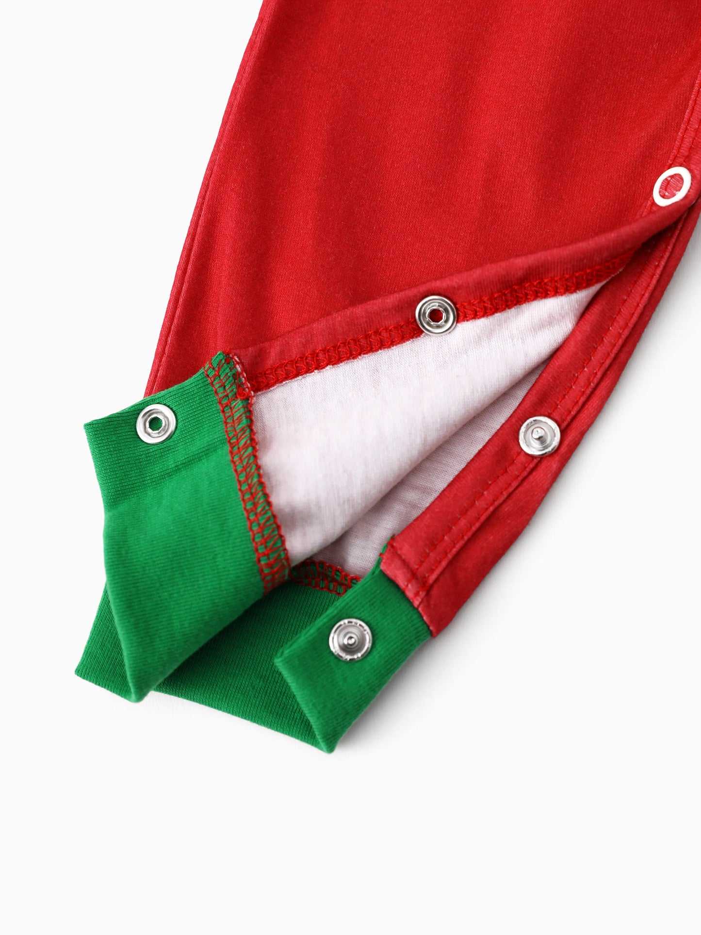 SpongeBob SquarePants Christmas Matching Family Striped Pajamas Set with Christmas Socks Red