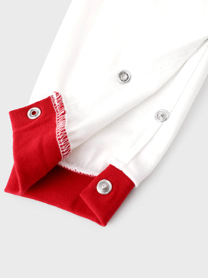 Conjunto de Pijamas em Fleeces para Famílias Harry Potter para o Natal com Meias de Natal Vermelhas