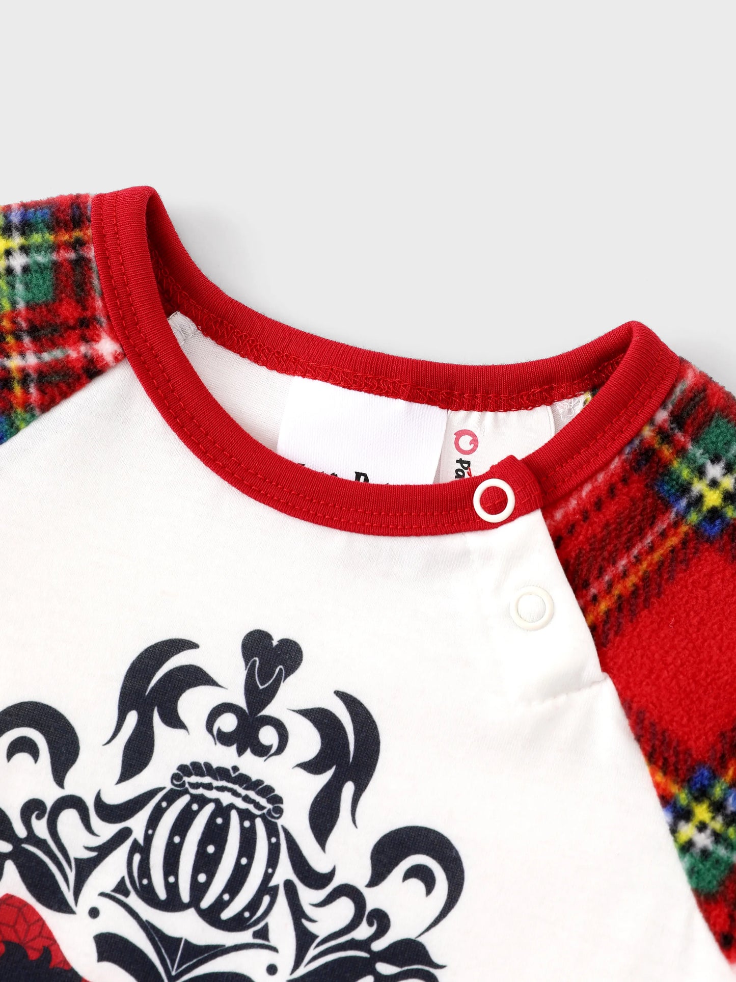 Conjunto de Pijamas em Fleeces para Famílias Harry Potter para o Natal com Meias de Natal Vermelhas