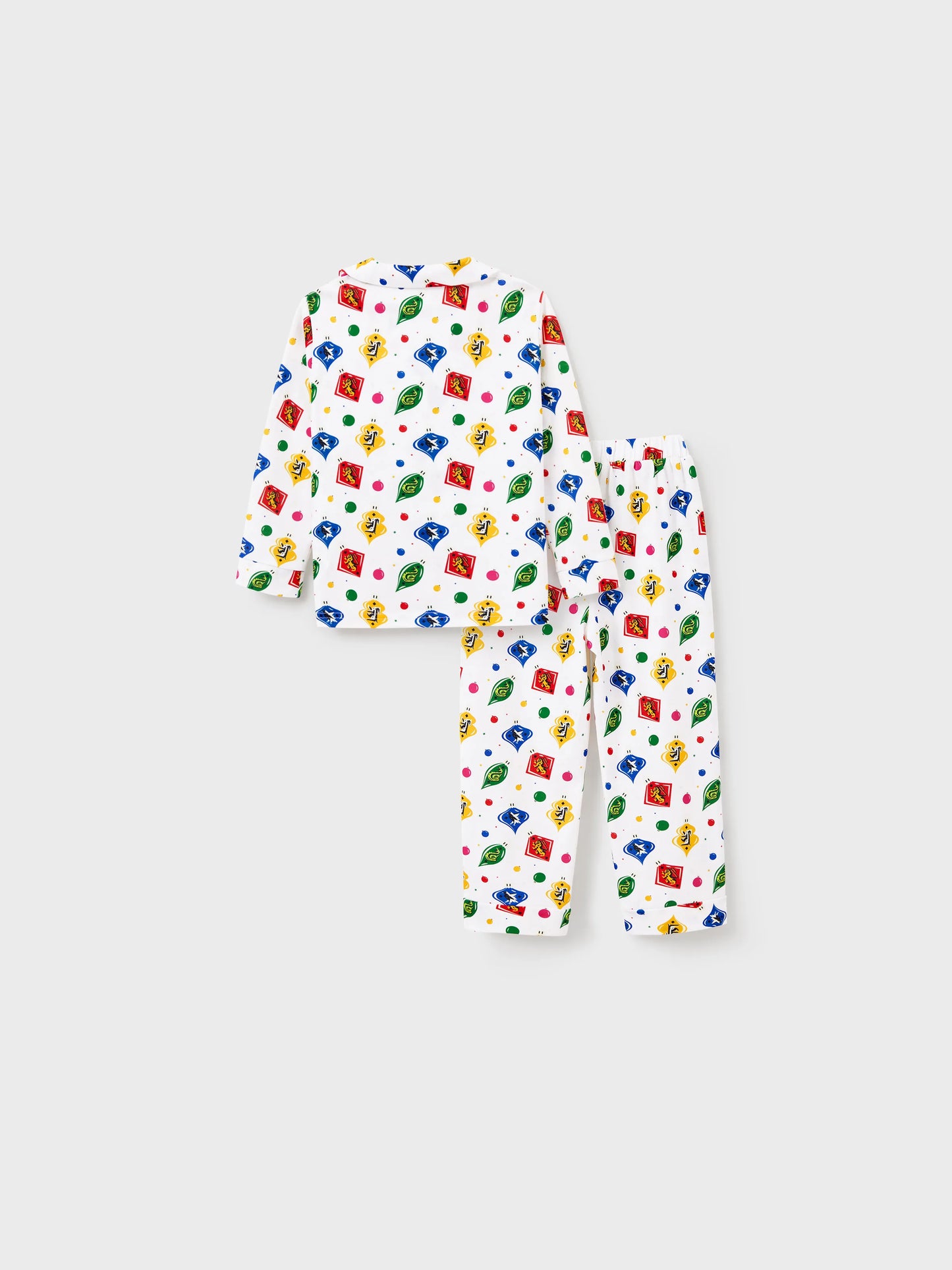 Harry Potter Christmas Family Matching Shirt Pajamas Set with Christmas Socks White