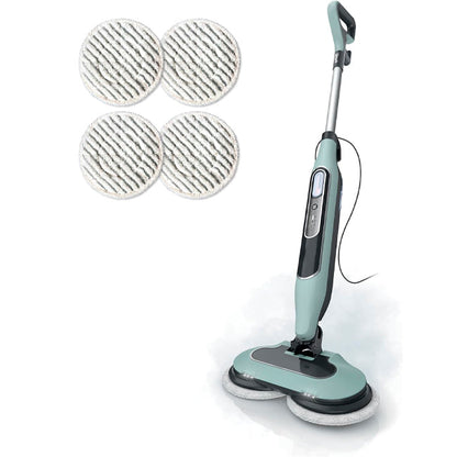 Esfregona a Vapor 2 em 1 Limpeza Profunda e Higienização de Pisos Rígidos