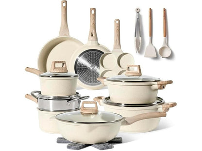 Trem de Cozinha em Granite Completo com 21 Peças