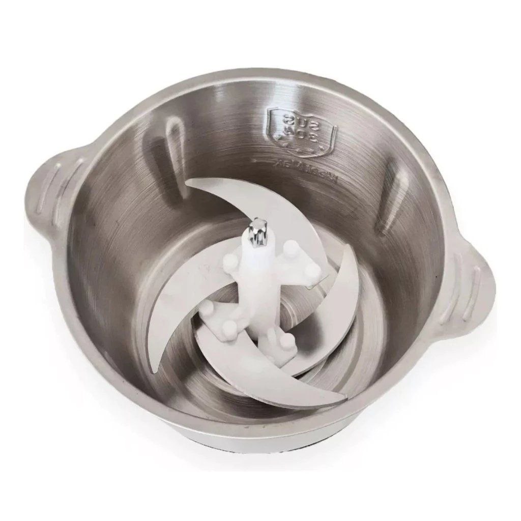 Picadora Elétrica Inox 2L/3L | Potente e Compacta