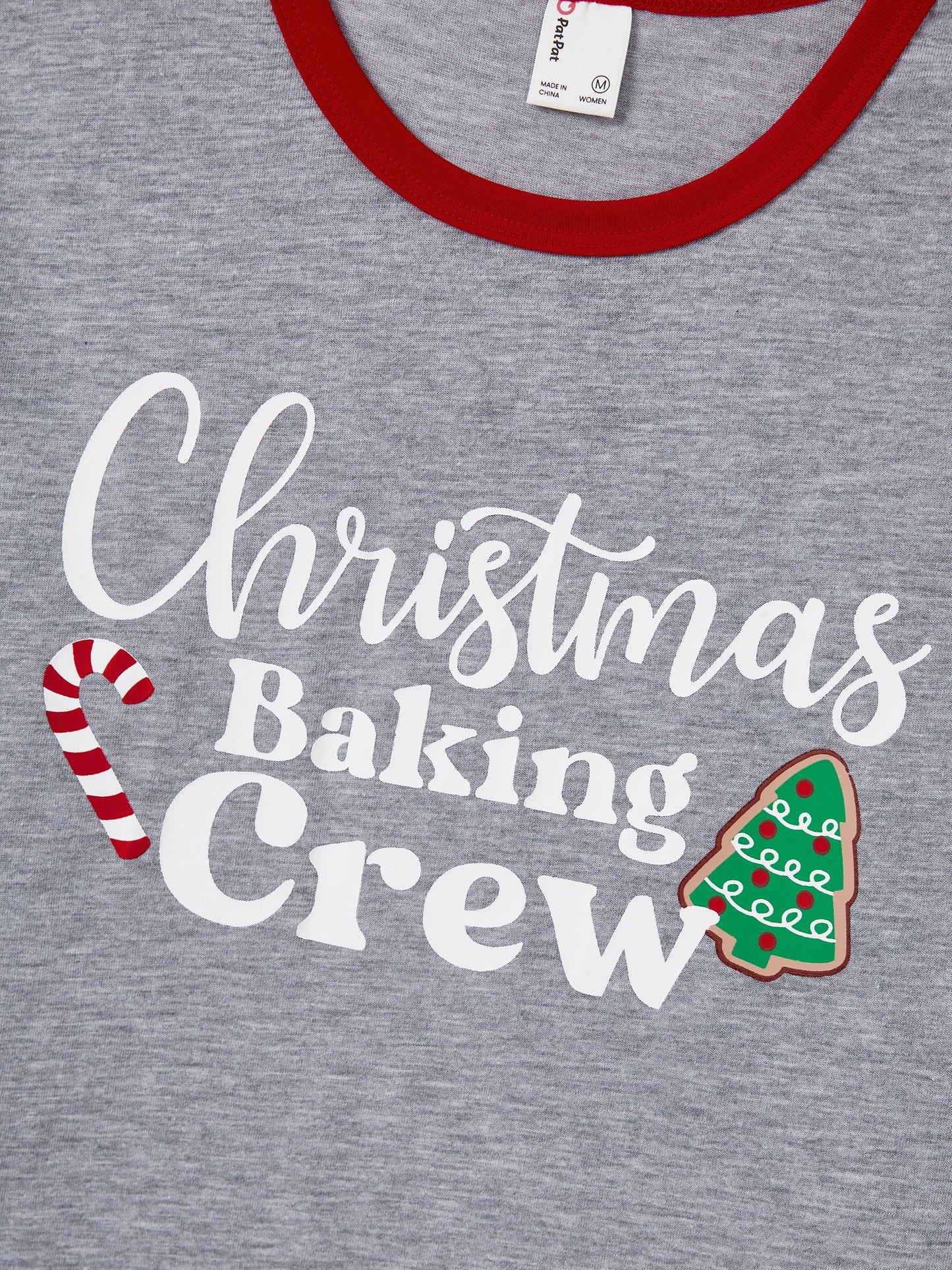 Christmas Matching Family Pajamas Set Glow In The Dark Santa Claus Christmas-themed Print PJS with Christmas Socks Color block