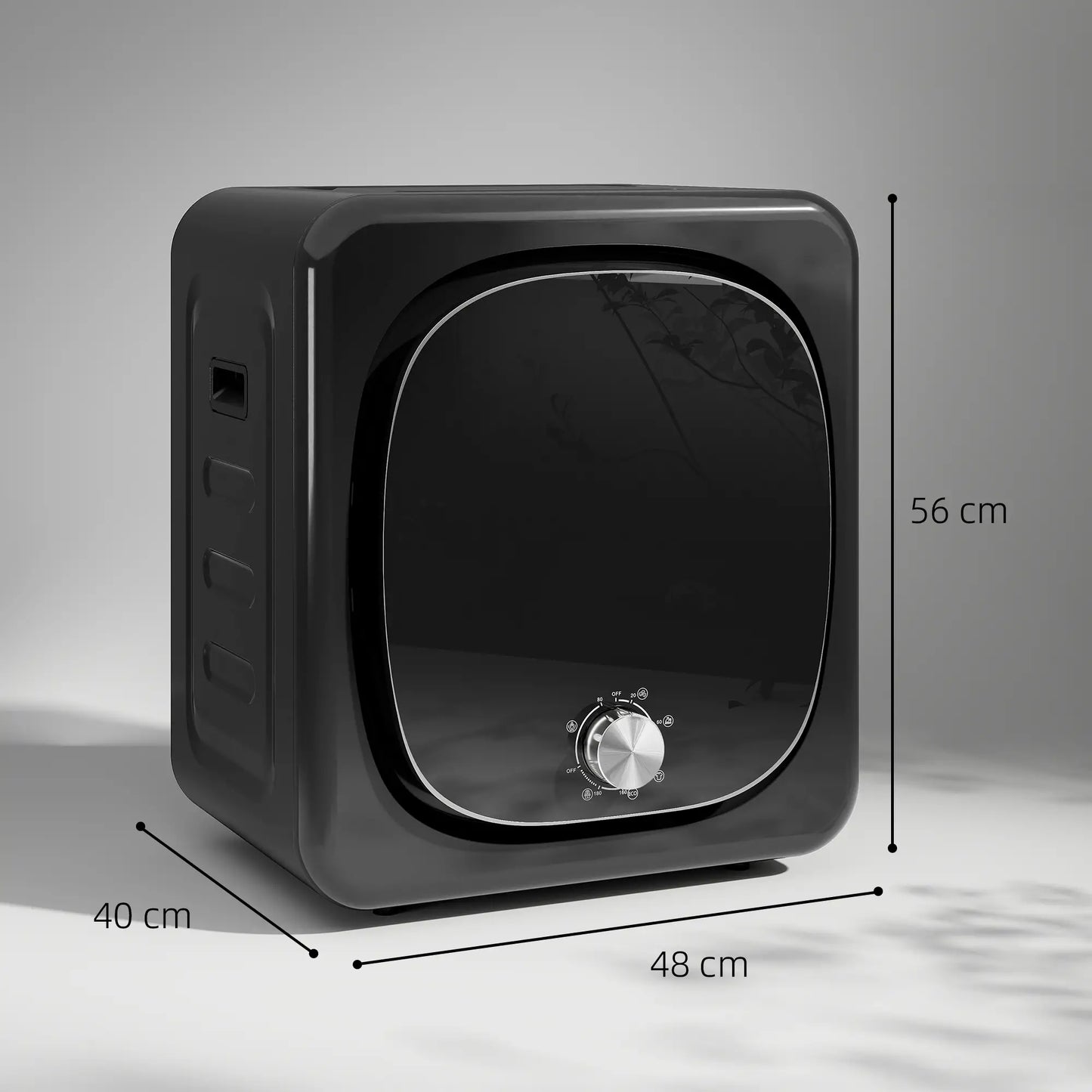 Máquina de Secar Roupa Portátil 4 Kg – Elétrica, Compacta e Silenciosa